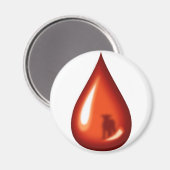 Aimant Sang de l'Agneau- Jésus (Recto/Verso)