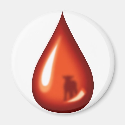 Aimant Sang de l'Agneau- Jésus (Devant)