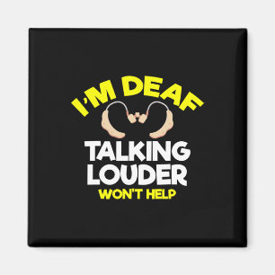 Aimant Sans Audience - Sourd - Incapable D'Entendre - Sou