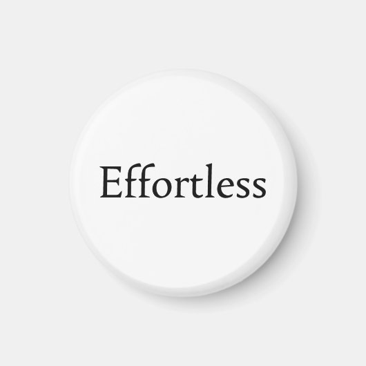 Aimant Sans effort (Devant)