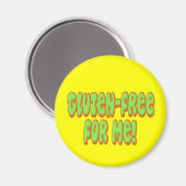 Aimant Sans gluten pour moi (Recto/Verso)