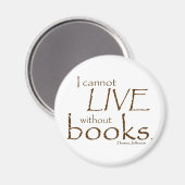 Aimant Sans livres (Recto/Verso)