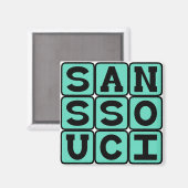 Aimant Sans Souci, No Worries Latin Phrase (Recto/Verso)