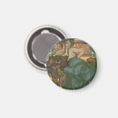 Aimant Sans titre par Alphonse Mucha (1902) (Recto/Verso)