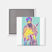 Aimant Sant Jurnail Singh Bhindranwale (Recto/Verso)