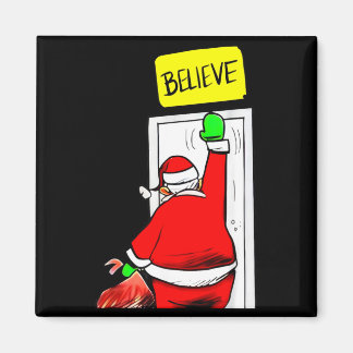 Aimant Santa Believe Noël