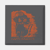 Aimant Santa Cat  (Devant)