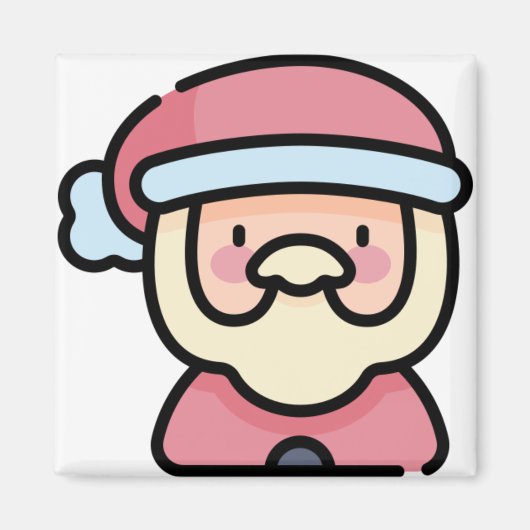 Aimant santa claus (Devant)
