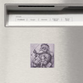 Aimant Santa Claus (In Situ (Lave-vaisselle))