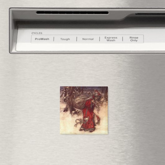 Aimant Santa Claus Arthur Rackham (In Situ (Lave-vaisselle))