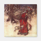Aimant Santa Claus Arthur Rackham (Devant)