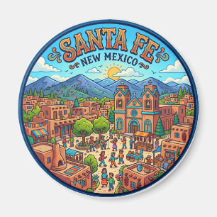 Aimant Santa Fe Plaza, Santa Fe États-Unis