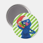 Aimant Santa Hat Grover (Recto/Verso)