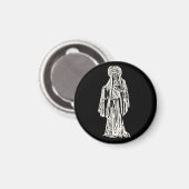 Aimant Santa Muerte (Recto/Verso)