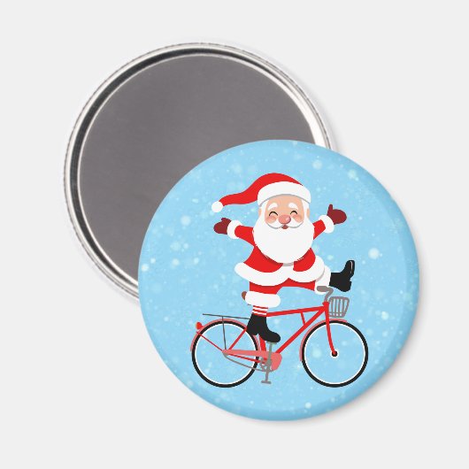 Aimant Santa rides (Recto/Verso)