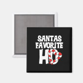 Aimant Santas Ho favori (Recto/Verso)