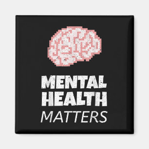 Aimant Santé mentale S Sensibilisation Cerveau humain San