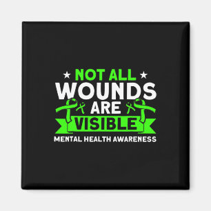 Aimant Santé Pas toutes les blessures Visible Mental Heal