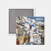 Aimant Santorin, Grèce (Recto/Verso)