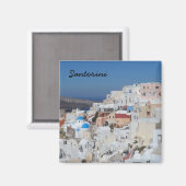 Aimant Santorin, Grèce (Recto/Verso)