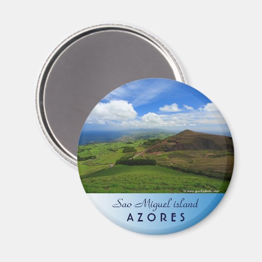 Aimant Sao Miguel green (Recto/Verso)