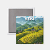 Aimant Sapa Vietnam Travel (Recto/Verso)