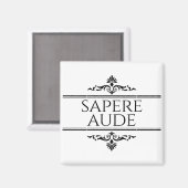 Aimant Sapere Aude (Recto/Verso)
