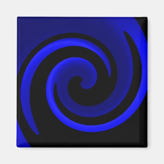 Aimant Saphir Bleu (Devant)