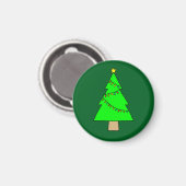 Aimant Sapin de Noël (Recto/Verso)
