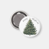 Aimant Sapin de Noël Personnalisé (Recto/Verso)
