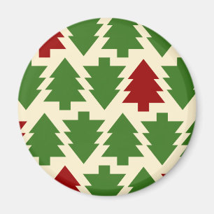Aimant Sapins de Noël Motif de Fêtes