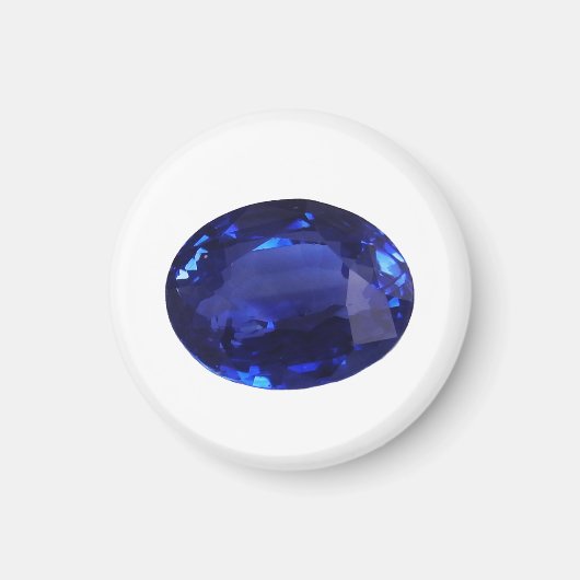 Aimant Sapphire Gemstone (Devant)