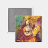 AIMANT SAPPHO, DANSE, MUSIQUE ET POÉSIE (Recto/Verso)