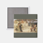 Aimant Sappho et Alcaeus par Sir Lawrence Alma Tadema (Recto/Verso)
