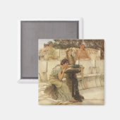 Aimant Sappho et Alcaeus par Sir Lawrence Alma Tadema (Recto/Verso)