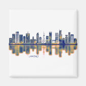 Aimant Sapporo Skyline (Devant)