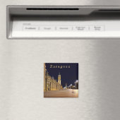 Aimant Saragosse. Night. Plaza del Pilar. (In Situ (Lave-vaisselle))