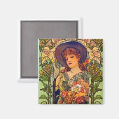 Aimant Sarah Bernhardt Tosca. (Recto/Verso)