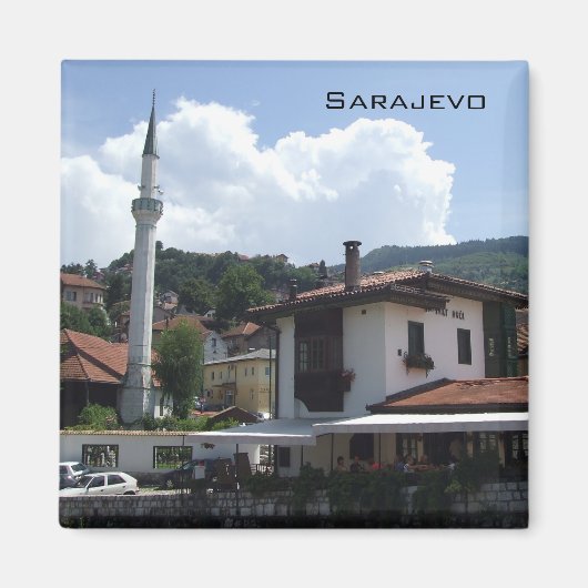 Aimant Sarajevo - Mosquée (Devant)
