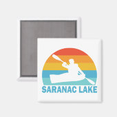 Aimant Saranac Lake New York Kayak (Recto/Verso)