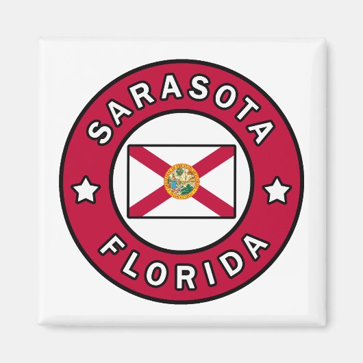 Aimant Sarasota Floride (Devant)