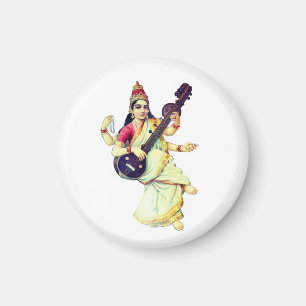 Aimant Saraswati, déesse hindoue