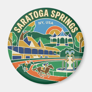 Aimant Saratoga Springs, NY, États-Unis États-Unis