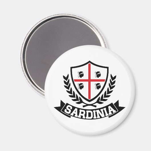 Aimant Sardaigne Italia (Recto/Verso)