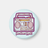 Aimant Sardines amusantes en chaîne stéréo (Devant)