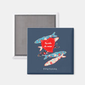 Aimant Sardines portugaises (Recto/Verso)