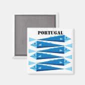 Aimant Sardines Portugal (Recto/Verso)