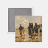 Aimant Sargent : Pêcher les huîtres (Recto/Verso)