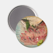 Aimant Sashimi 刺 身 ... Nourriture japonaise (Recto/Verso)