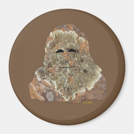 Aimant Sasquatch (Devant)